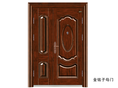 金铭子母门